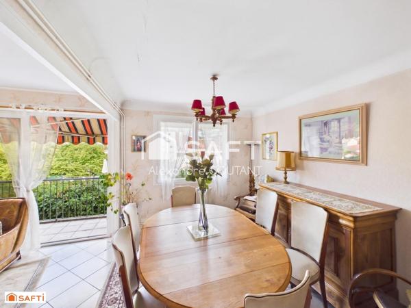Appartement de 82 m² avec balcon et garage fermé