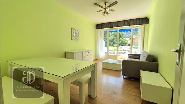 Appartement traversant avec superbe vue VERNET LES BAINS (66)