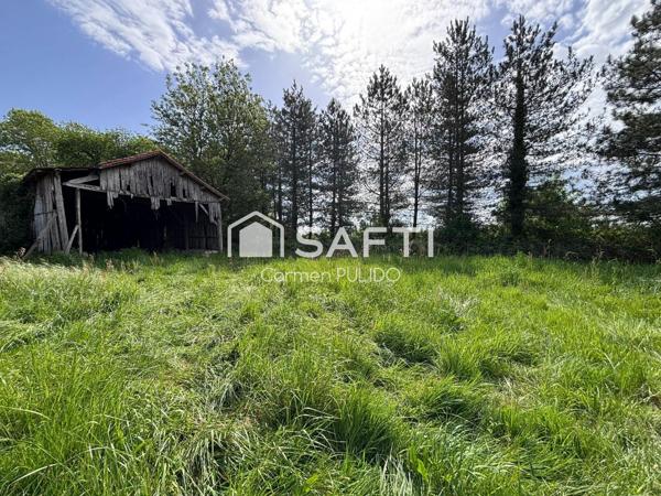 Ancien séchoir à tabac à rénover avec terrain constructible