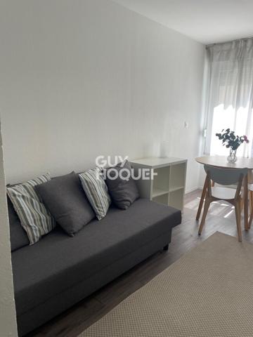 Canal du Midi face aux Chalets, beau studio meublé avec parking vendu loué