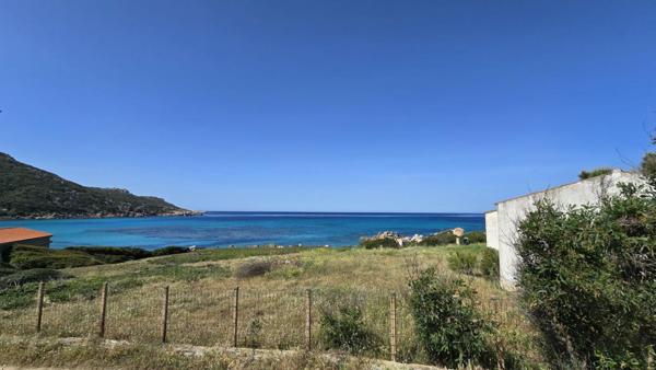 Sartène, sur la plage de Tizzano, maison de 74 m2 avec vue imprenable sur la mer