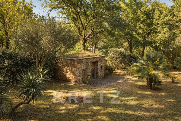 AU COEUR DES VIGNOBLES DE PATRIMONIO – PROPRIÉTÉ DE CHARME AVEC DEUX VILLAS ET PISCINE