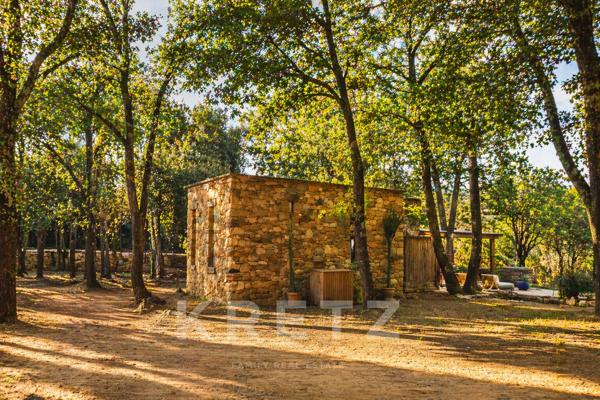 AU COEUR DES VIGNOBLES DE PATRIMONIO – PROPRIÉTÉ DE CHARME AVEC DEUX VILLAS ET PISCINE