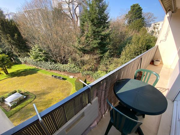 NANTES PROCE BEAU T3 AVEC GRAND BALCON SUR JARDIN