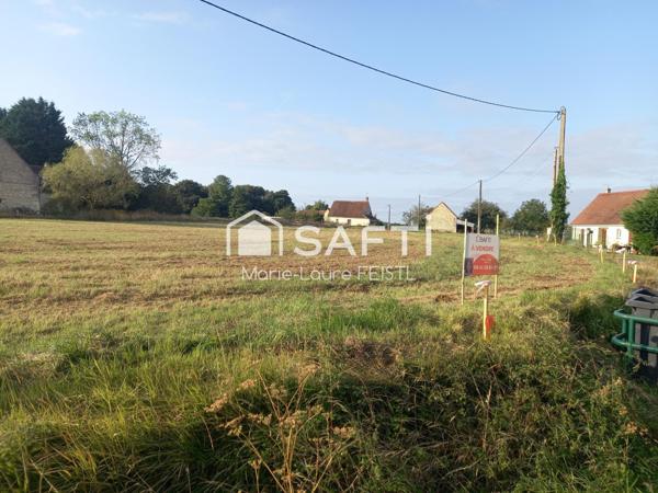 Terrain a construire de 1452 m2 a Mouzay  ,Produit très rare