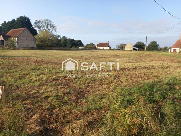Terrain a construire de 1452 m2 a Mouzay  ,Produit très rare