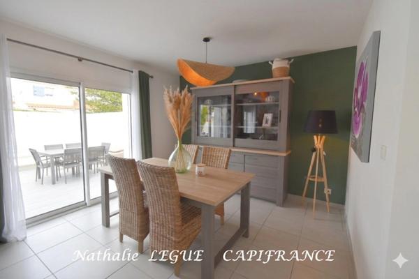 VENDEE LA BARRE DE MONTS (85) Maison à vendre 5 pièces , 3 chambres , 366 m² terrain clos, 93 m² garage, proche NOIRMOUTIER