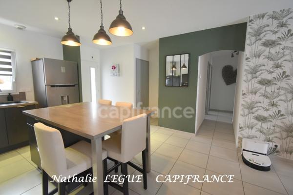 VENDEE LA BARRE DE MONTS (85) Maison à vendre 5 pièces , 3 chambres , 366 m² terrain clos, 93 m² garage, proche NOIRMOUTIER
