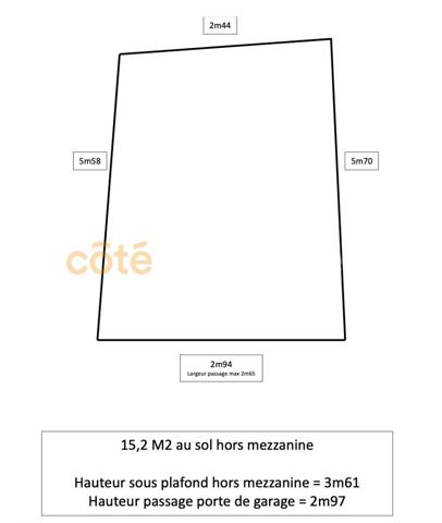 Vente Parking / box25 m² - 1 Pièce - NANTES (44000)