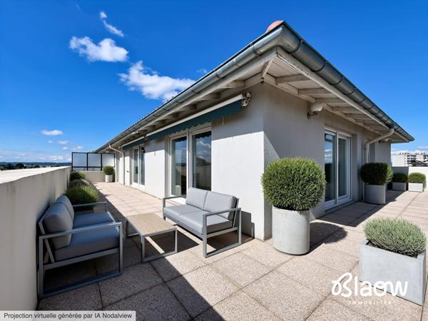 Appartement T3 toit-terrasse à vendre à Meyzieu