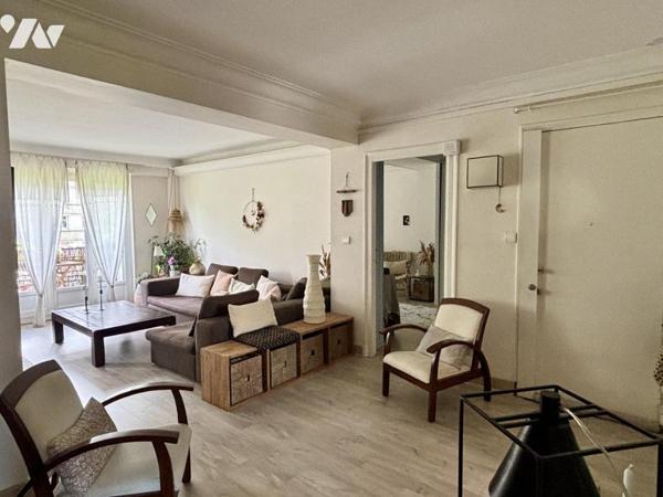 Grenoble – Boulevard Maréchal Joffre – Grand T4/T3 lumineux avec balcon