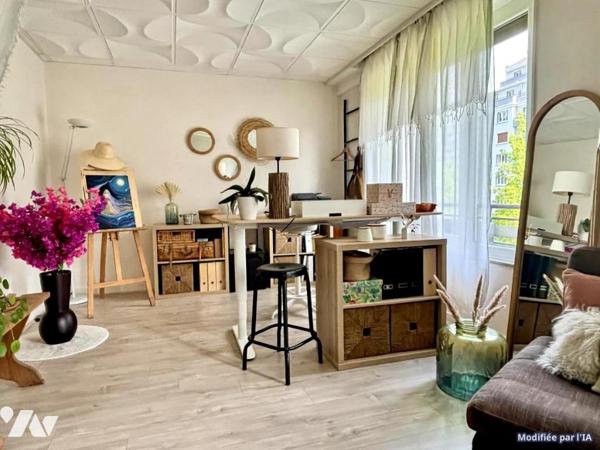 Grenoble – Boulevard Maréchal Joffre – Grand T4/T3 lumineux avec balcon