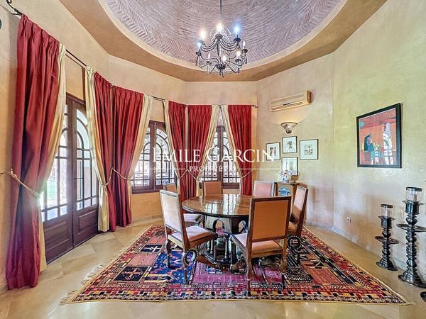À vendre propriété d'exception au coeur de la palmeraie de Marrakech