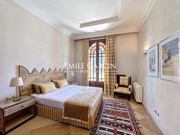 À vendre propriété d'exception au coeur de la palmeraie de Marrakech