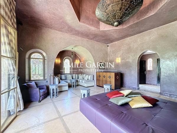 À vendre propriété d'exception au coeur de la palmeraie de Marrakech