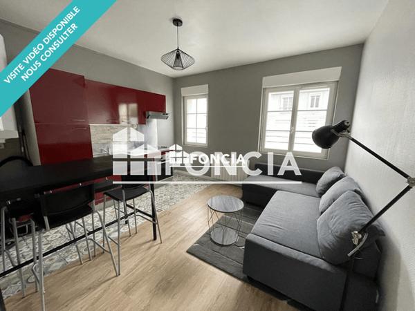 Location Appartement meublé 2 pièces 33.65 m² - 10 RUE DU DOCTEUR FOURNIER Tours 37000