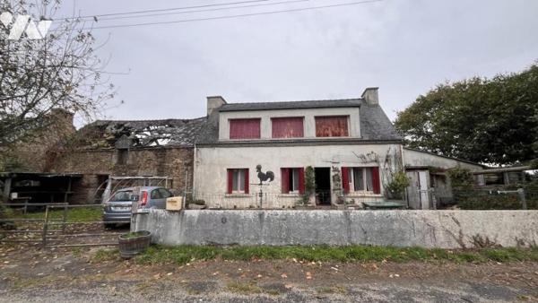 GUENIN proche BAUD longère à rénover avec potentiel