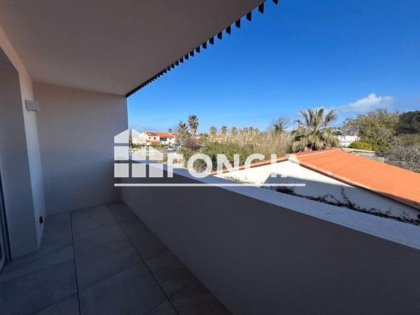 Location Studio 28.2 m² - RUE PAUL VALERY Argeles Sur Mer 66700