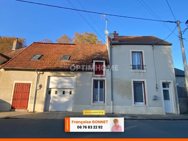 Maison de 112 m² (2 appt de 63 m² et 49 m²) - 99 900 €
