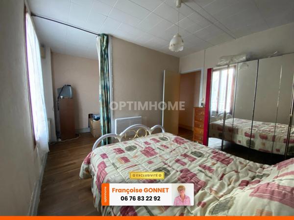 Maison de 112 m² (2 appt de 63 m² et 49 m²) - 99 900 €