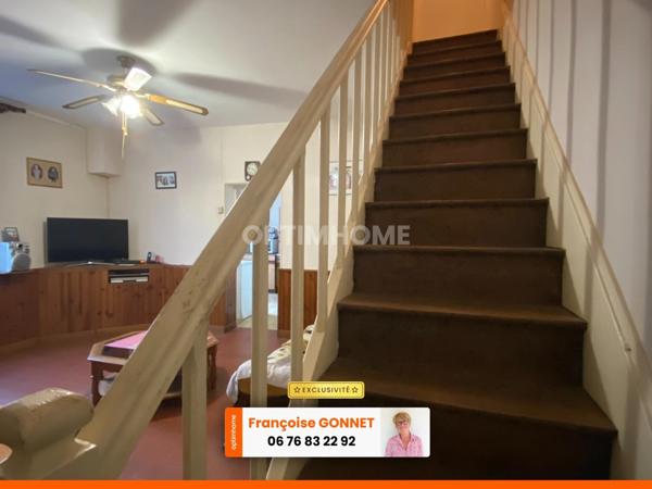 Maison de 112 m² (2 appt de 63 m² et 49 m²) - 99 900 €