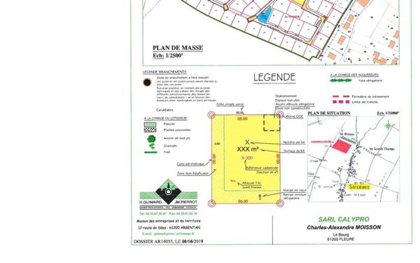 Terrain à vendre    Sarceaux