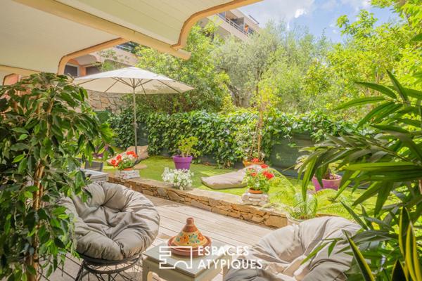 Appartement de prestige avec jardin