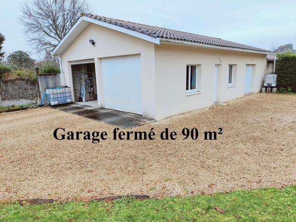 T8 au calme, de plain pied, piscine,garage de 90m²