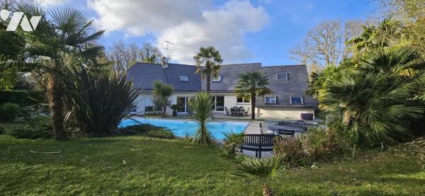 Maison contemporaine - 4 chambres - grands espaces - piscine 