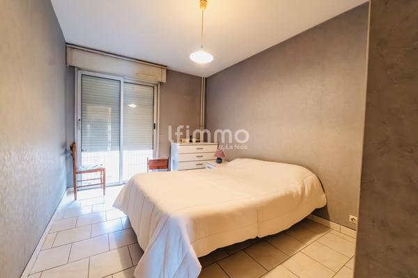 Cannes La Bocca, 3 pieces, terrasse, loggia, parking et cave