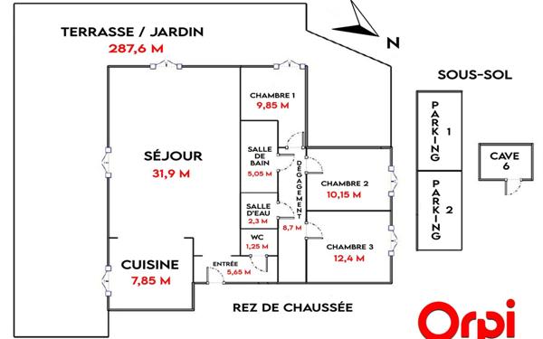 Appartement à vendre    5 pièces • 95,10 m2 Courbevoie