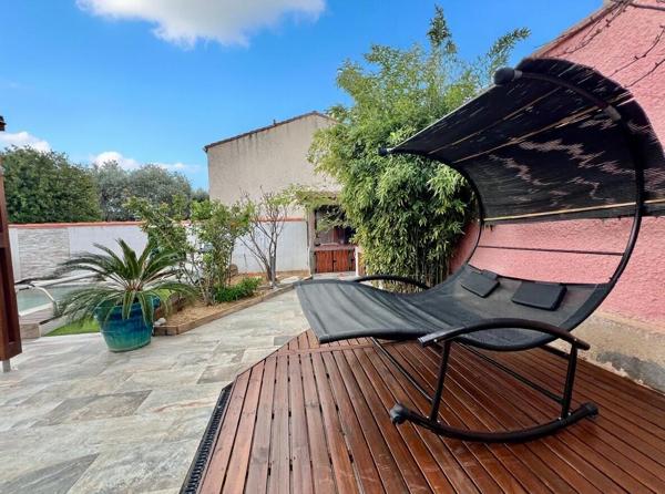 CABESTANY VILLA T5 plain pied, piscine et garage