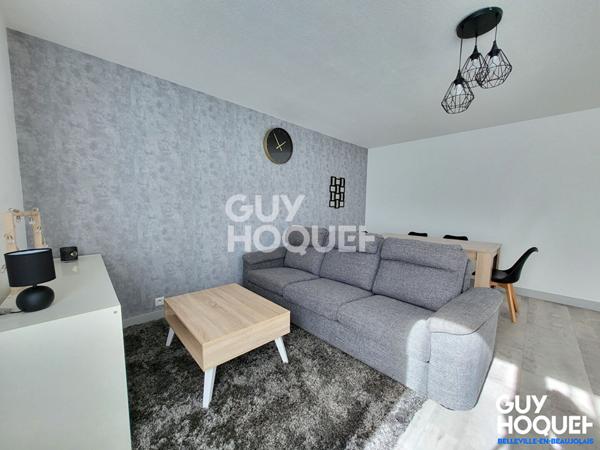 VILLEFRANCHE SUR SAONE : appartement T2 (58,26 m²) avec cave et garage, idéal investisseur