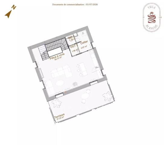 Triplex neuf T4 vue mer panoramique
