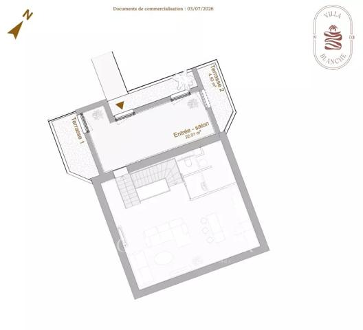 Triplex neuf T4 vue mer panoramique