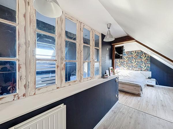 Inzinzac-Lochrist - Maison 142 m² des années 60 - 5 chambres - jardin