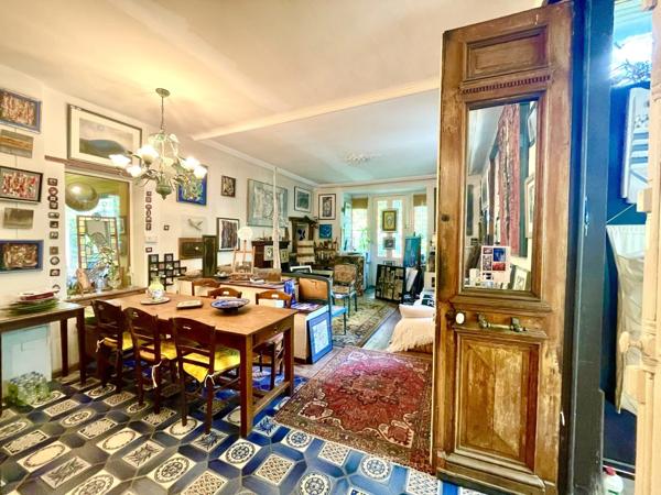 Maison de caractère fin XIXᵉ siècle – 7 pièces – Jardin arboré de 561 m² – Ermont