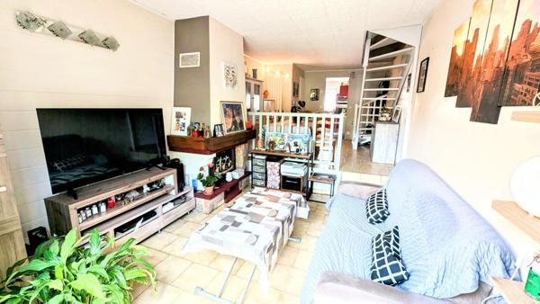 A  LONGJUMEAU  MAISON DE 73 m2, T4, un jardin  de 86m2 avec un grand garage