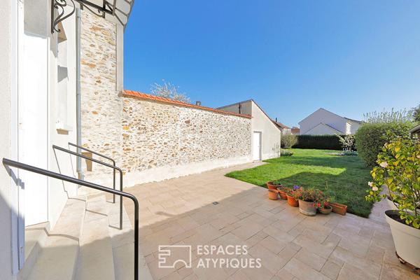 Maison bourgeoise en centre ville avec jardin