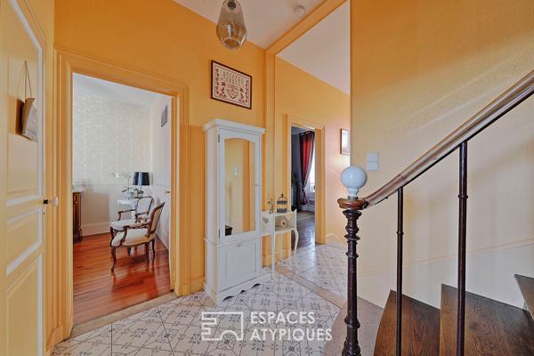 Maison bourgeoise en centre ville avec jardin