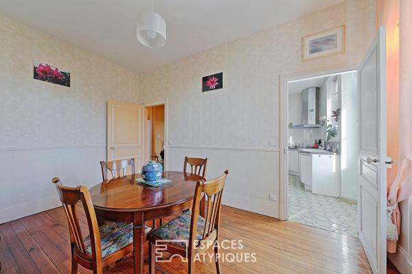 Maison bourgeoise en centre ville avec jardin