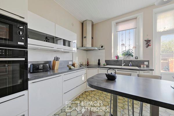 Maison bourgeoise en centre ville avec jardin