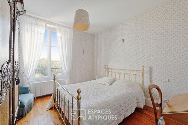 Maison bourgeoise en centre ville avec jardin