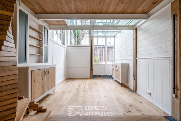 Atelier d’artiste rénové avec terrasse tolérée