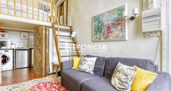 À vendre Studio 17.26 m² - Paris 75004
