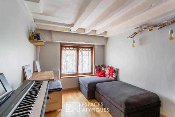 Duplex cosy et pierres apparentes au coeur de Saint-Louis
