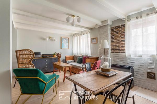 Duplex cosy et pierres apparentes au coeur de Saint-Louis