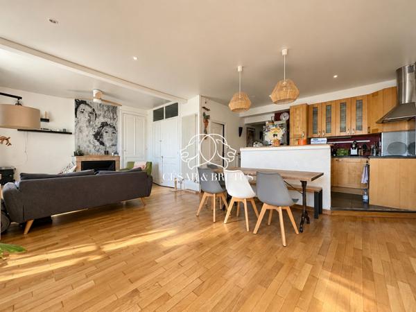 Appartement T5 de 105 m² – Lyon 3, Sans Souci – Duplex en dernier étage avec vue