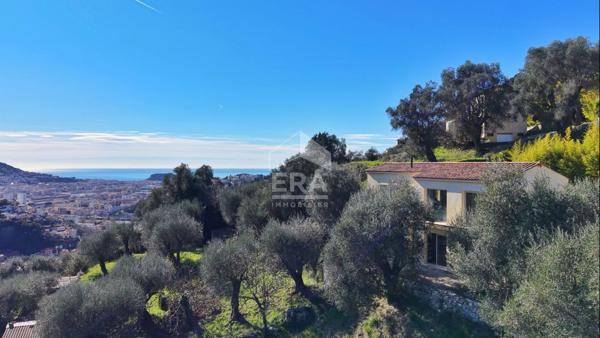 Villa contemporaine 2023  Rimiez. Vue mer & montagnes. Piscine