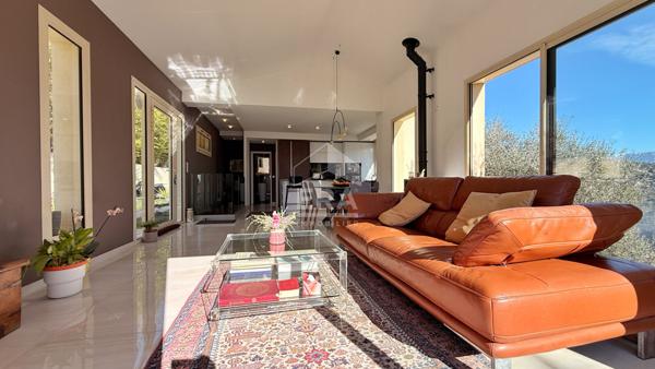 Villa contemporaine 2023  Rimiez. Vue mer & montagnes. Piscine